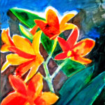 Sunshine Orchid Bright Orange